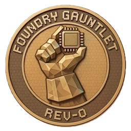 Foundry Gauntlet Rev-0 Logo